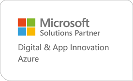 Microsoft Solutions Partner logo - Digital & App Innovation (Azure)